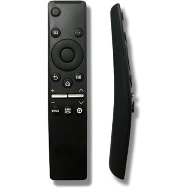 Imagem de Controle Remoto Inteligente com Microfone e Comando de Voz Compatível com Smart TV e TV Box com Atalhos