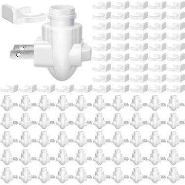 Imagem de Lâmpada Tuanse Plug-in Night Light Base 50 conjuntos branca 110V