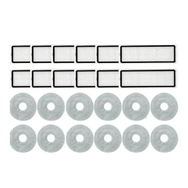 Imagem de Compatible With Xiaomi Robot Vacuum S20+ Plus B108GL/ S10+ Plus B105 Parts Main Roller Side Brush Hepa Filter Mop Cloth Accessories(Grey)