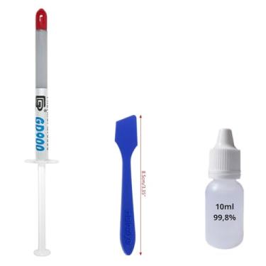 Imagem de Kit Pasta Térmica Gd900 1g + Espátula Para Auxiliar na Aplicação + 10 ML Para Auxiliar Na Limpeza