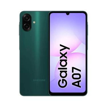 Imagem de Smartphone Samsung Galaxy A07 4G 128GB 4GB RAM Câmera Traseira 50MP + 2MP Frontal  8MP Tela 6.7&quot; Verde