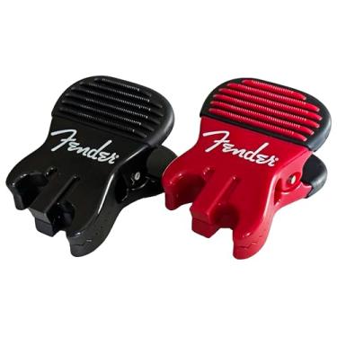 Imagem de Fender Construtor de calos e fortalecedor de dedos (inclui vermelho 3,6 kg e preto 6,8 kg) – Para pessoas que tocam qualquer instrumento de cordas (guitarra, baixo, violino, etc.)