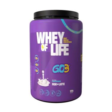 Imagem de GO3 - WHEY PROTEIN CONCENTRADO GO3 - POTE 900G -
