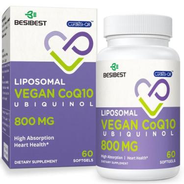 Imagem de Suplemento Besibest Ubiquinol lipossomal CoQ10 800 mg 60 cápsulas