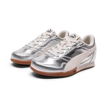 Imagem de Puma Sapatos Bella Donna para meninas, Puma Prata-vapor Gray-Puma Black, 18