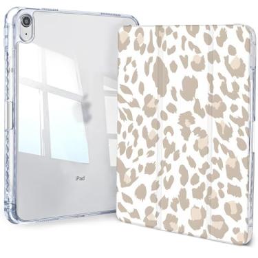 Imagem de Jngnpn Capa para iPad A16 11ª geração 11 polegadas 2025, capa para iPad 10ª geração 10,9 polegadas 2022, capa transparente fina e tripla traseira transparente com suporte para lápis e capa hibernar