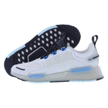 Imagem de adidas NDM V3 Tênis masculino, Branco cristal/branco nuvem/azul, 45