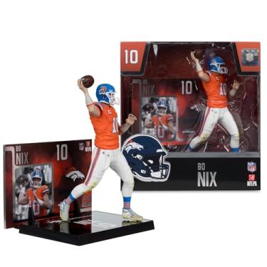Imagem de Bo Nix w/Classic Jersey (Denver Broncos) NFL 7" Figure McFarlane's SportsPicks (PRE-ORDER ships November)