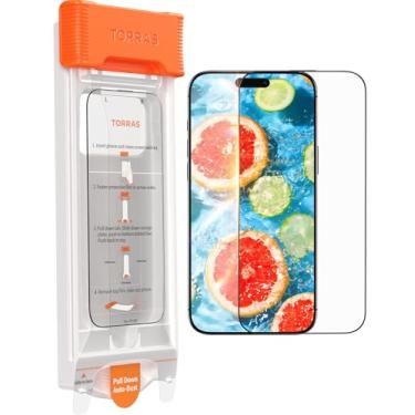 Imagem de TORRAS Película protetora de tela para iPhone 17 Pro Max f 9H+ vidro temperado antiarranhões 6,9 polegadas, pacote com 1