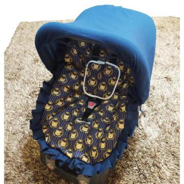 Imagem de Kit Capa de Bebê Conforto + Jogo Protetor de Cinto + Capota Solar - Mã