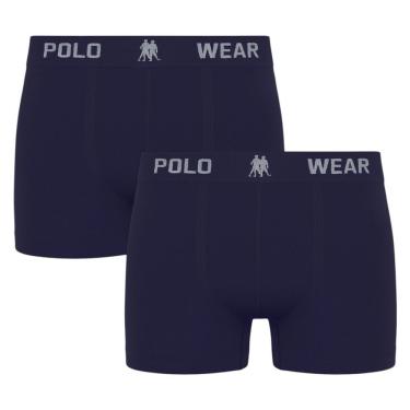 Imagem de Kit 2 Cuecas Boxer Polo Wear Masculina