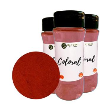 Imagem de Colorau Tempero 100% Natural Ingredientes Selecionados Pote com Dosado