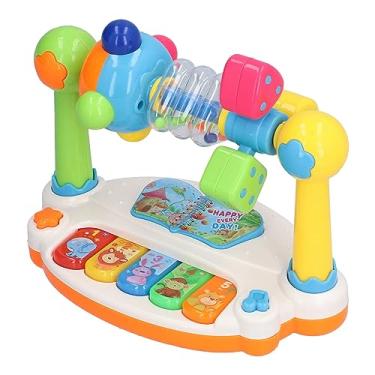 Imagem de Generic Educação Infantil e Aprendizagem de Piano, Música Atraente e Luz para Crianças Com Mais de 3 Anos, Tamanho Mini (Caixa de cores)