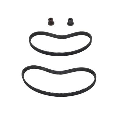 Imagem de RiToEasysports Conjunto de Engrenagem de Pinhão de Motor de Aço Com Correia de Engrenagem de Pinhão Fácil Instalação para Diversas Aplicações de Motor Engrenagens de Aço de Correia de Borracha Com