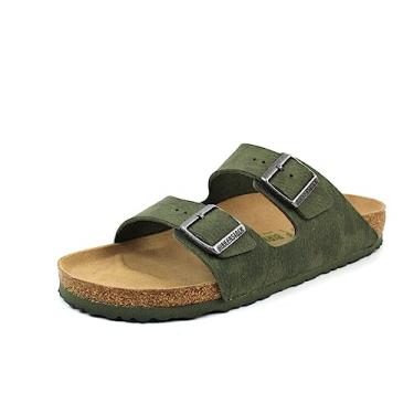 Imagem de Birkenstock Sandália feminina Arizona, Verde, 13