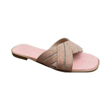 Imagem de Tamanco 40 ao 43 Feminino Aura Conforto Juta Natural Sola TR Antiderrapante