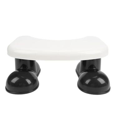 Imagem de HEEPDD Banco para cocô para Banheiro, Degraus de Assistência Ao Vaso Sanitário, Descanso para Pés Com Design Antiderrapante, Plástico PP Resistente para Adultos, Idosos, Jovens, Melhora a Saúde do