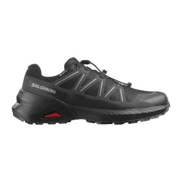 Imagem de Salomon Speedcross Peak Gore-Tex Trail Running Tênis masculino, à prova d'água, desempenho todo-o-terreno para caminhadas e longas sessões de trilha - Preto/Preto/Asfalto - 42 Médio