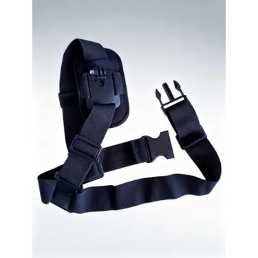 Imagem de Alça peitoral para câmera de ação, suporte de ombro único, leve para caminhadas, ciclismo, corrida, filmagem com as mãos livres