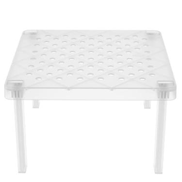 Imagem de Organizador De Armário Prateleira Empilhável de Plástico