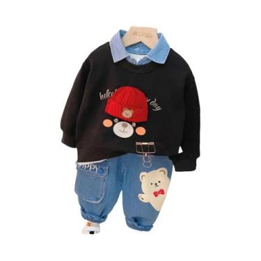 Imagem de Conjunto De Moda Infantil Para Meninas E Meninos, Camiseta E Calças De