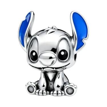Imagem de Pingente De Charme Lilo & Stitch Angel Em Prata 925 Para DIY, Presente