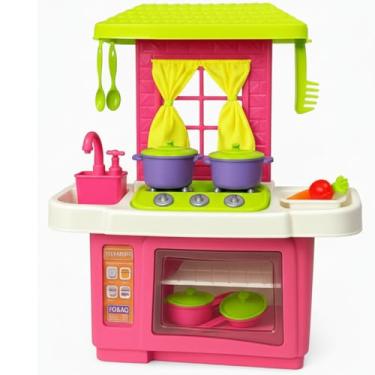 Imagem de Cozinha Brinquedo Infantil Forno Pia fogão e Acessórios