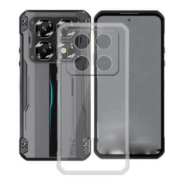 Imagem de AQGGIIXY Capa de telefone para Oukitel WP60 5G (18.3 cm), capa protetora de silicone transparente, capa ultrafina flexível TPU à prova de choque, para Oukitel WP60 5G capa - transparente