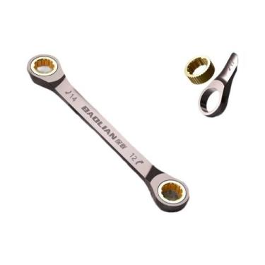 Imagem de Chave Torx De Dupla Utilização 6MM-27MM Chave De Catraca Direcional Du