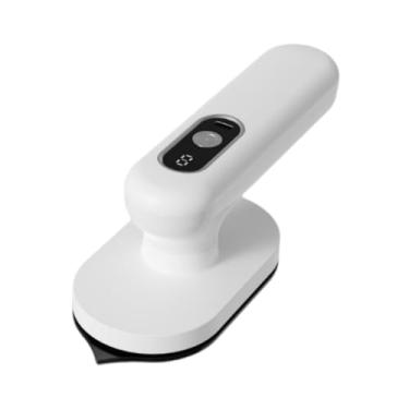 Imagem de ＫＬＫＣＭＳ Ferro a vapor giratório 180°, ferro elétrico com suporte para passar a seco e úmido, máquina de passar portátil para camisas, ternos, calças e