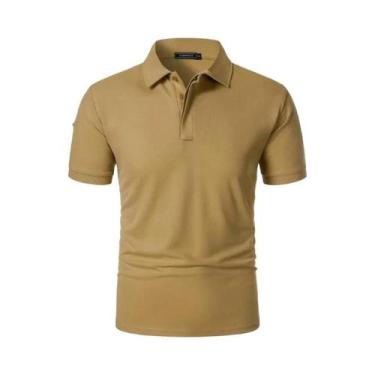 Imagem de Camisa Polo Masculina De Verão Oversized Com Tecnologia De Controle De