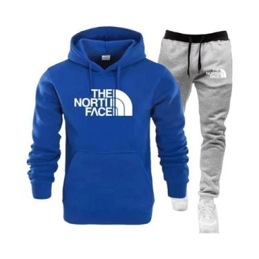 Imagem de Conjunto De Moletom Masculino Outono Inverno Estampado Moderno Elegant