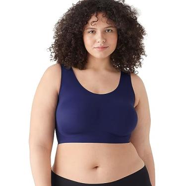 Imagem de True & Co Sutiã feminino True Body Lift com gola redonda, Azul-escuro, PP