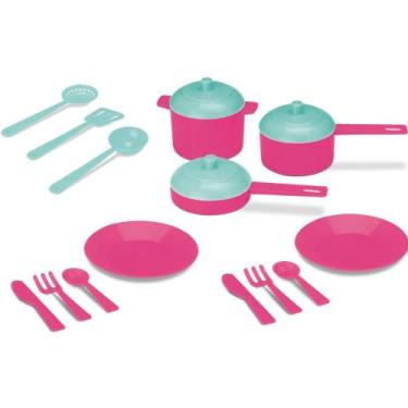 Imagem de Kit de Panelinhas Doce Cozinha - Jantinha - Cardoso - Cardoso Toys