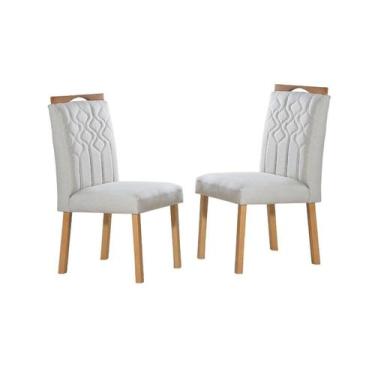 Imagem de Cadeiras para Mesa de Jantar Estofada - Salermo - Art Salas