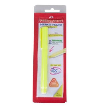 Imagem de Marcador de Texto Amarelo Grifpen Faber Castell SM/MTAMZF - Faber-Cast