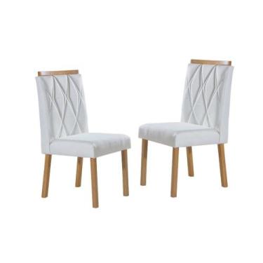 Imagem de Cadeiras para Mesa de Jantar Estofada - Bella - Art Salas