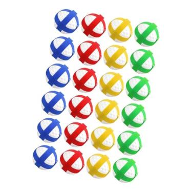Imagem de MotiveTech 24 Mini Bolas de Golfe Aderentes, Brinquedo Multifuncional com para Festas e Jogos, Bolas Pequenas de Reposição para Uso Interno e Externo