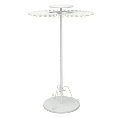 Imagem de 3FLQOOPP Rack de cachecol giratório, rack de armazenamento de roupas e calças independente, adequado para calças, xales de seda, gravatas, prateleiras de exibição independentes (cor: ouro, tamanho