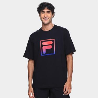 Imagem de Camiseta Fila Over Cotton Union Racer Masculina-Masculino