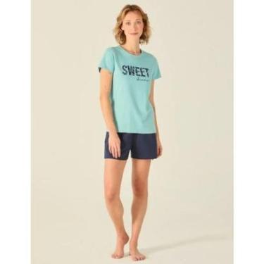 Imagem de Pijama Manga Curta Feminino Malwee Ref. 102256-Feminino
