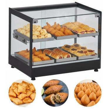 Imagem de Estufa Para Salgados Reta Master Quadrada Dupla 6 Bandejas EAMRD6 Edan