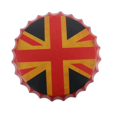 Imagem de Placa De Metal Decorativa Vintage Com Tampa De Garrafa Para Restaurant