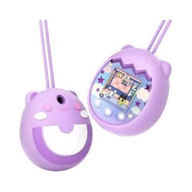Imagem de Capa Protetora De Silicone Tamagotchi Pix Com Alça De Mão, Capa Macia 