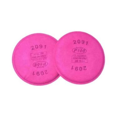 Imagem de Máscara Respiratória 3M Série 6200 6800 7502 Com Filtro De Partículas 