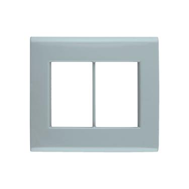 Imagem de Placa 6 Postos 4x4 Tramontina Liz Verde Ardósia