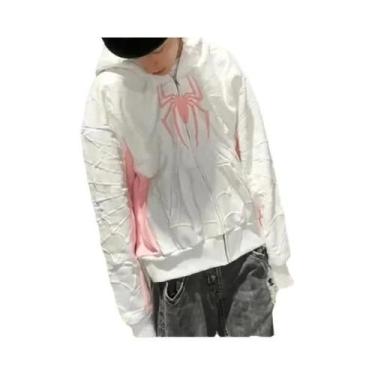 Imagem de Hoodie Com Estampa De Aranha Para Homens E Mulheres, Jaqueta De Manga 
