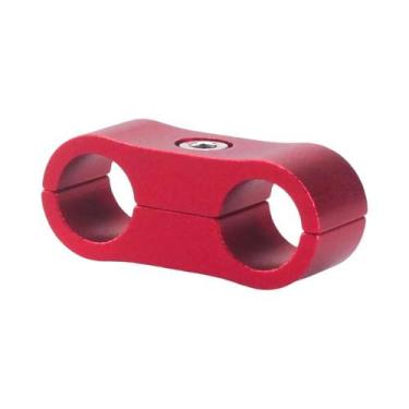 Imagem de Abraçadeira Universal De Alumínio Billet Para Separador De Mangueiras 