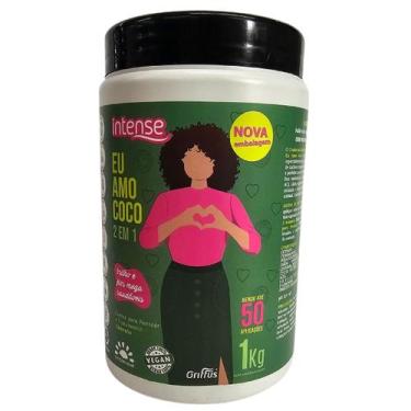 Imagem de Creme Para Pentear e Tratamento 2 em 1 Vegano Eu Amo Coco Intense Grif
