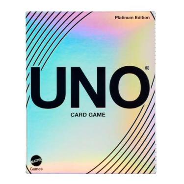 Imagem de Jogo de Cartas Uno Platinum Edition Mattel Original